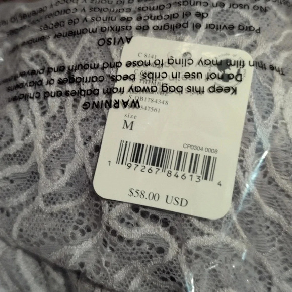 Free People - In My Head Sheer Lace Bodysuit in Thimble - Picture 5 of 5